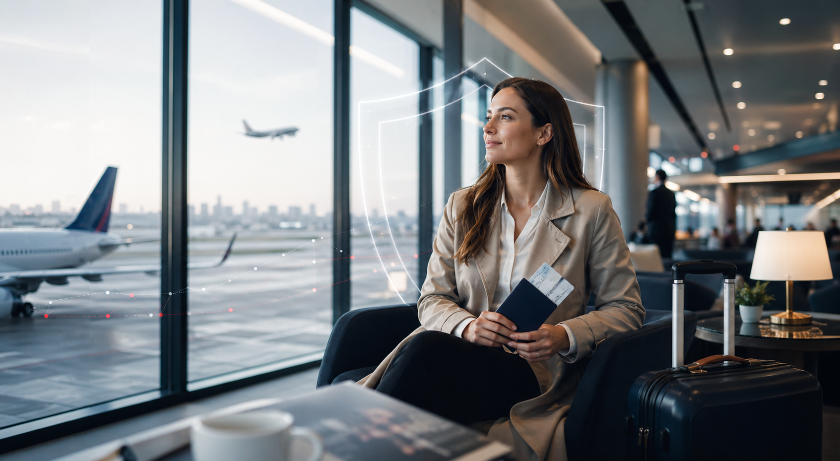 Seyahat sağlık sigortası için premium görsel